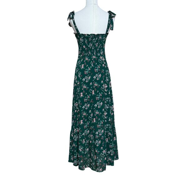 Reformation NEW Nikita Midi Dress Emilia Floral Print Size 4 100% Viscose Lined - Picture 13 of 16